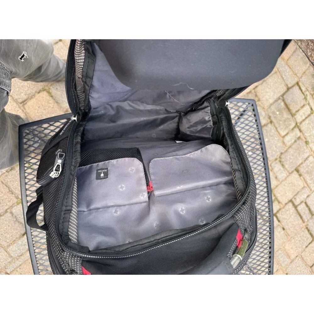 Swiss Gear Laptop Bag, Usb Charging Bag, With Insulated Pocket  & Broken Zipper
